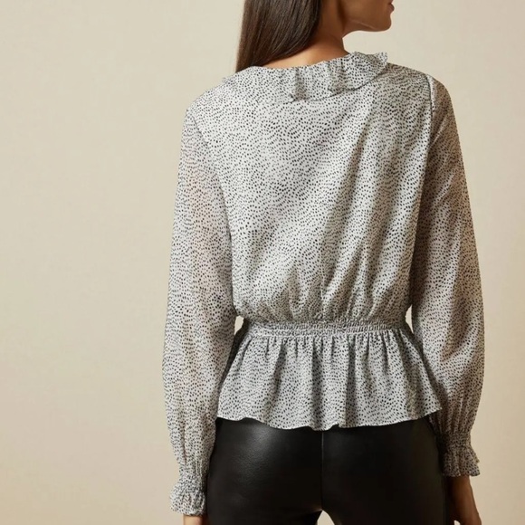 Ted Baker Alyanna Ruffle cinch blouse - Picture 2 of 10